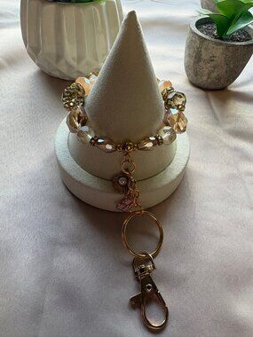 Golden Blush Keychain